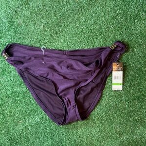 Kenneth Cole Purple Bikini Bottom